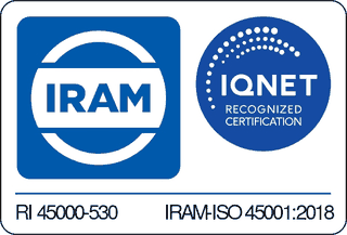 Certificado IRAM-IQNET ISO 45001:2018 Gestion de SST